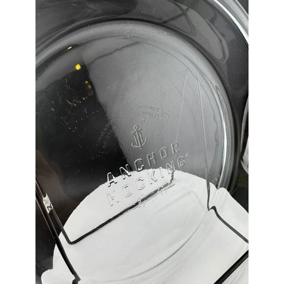 Anchor Hocking 9" 1qt Clear Glass Pie Plate - Picture 4 of 5